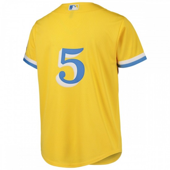 Enrique Hernandez Boston Red Sox Nike Youth City Connect Replica Player Jersey - Gold