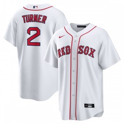 Justin Turner Boston Red Sox Nike Home Replica Player Jersey - White/Red