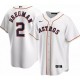 Men's Houston Astros Alex Bregman #2 Nike White Home 2020 Jersey