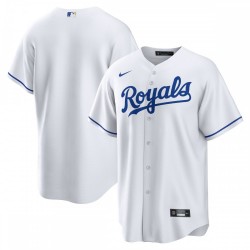 Kansas City Royals Nike Home Replica Team Jersey - White