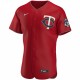 Minnesota Twins Nike Alternate Authentic Team Jersey - Red