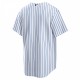 New York Mets Nike Home Blank Replica Jersey - White
