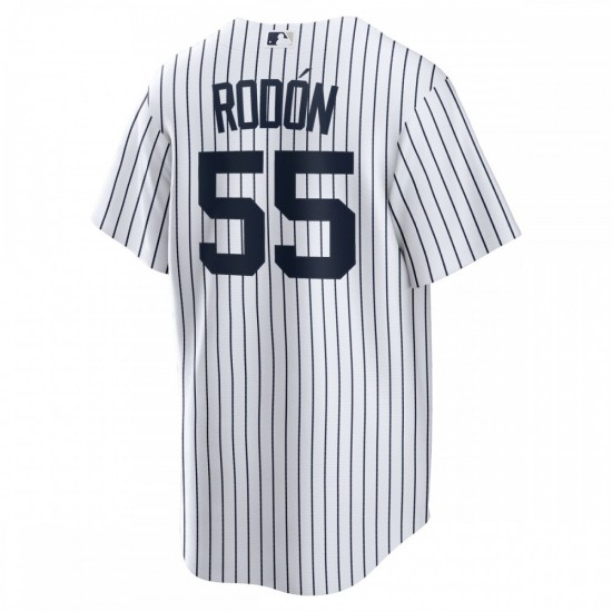 Carlos Rodon New York Yankees Nike Home Official Player Jersey - White/Navy