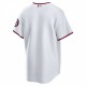 Washington Nationals Nike Home Blank Replica Jersey - White