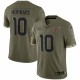 DeAndre Hopkins Arizona Cardinals Nike 2022 Salute To Service Limited Jersey - Olive