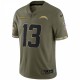 Keenan Allen Los Angeles Chargers Nike 2022 Salute To Service Limited Jersey - Olive