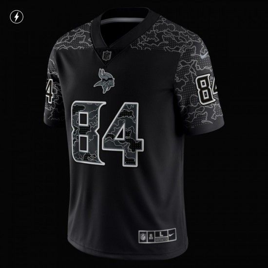 Randy Moss Minnesota Vikings Nike Retired Player RFLCTV Limited Jersey - Black