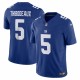 Kayvon Thibodeaux New York Giants Nike Vapor F.U.S.E. Limited  Jersey - Royal