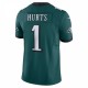 Jalen Hurts Philadelphia Eagles Nike Vapor F.U.S.E. Limited  Jersey - Midnight Green