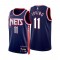 Men's Brooklyn Nets Kyrie Irving #11 Navy 2021/22 Swingman Jersey - City Edition