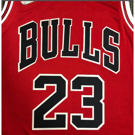 Men's Chicago Bulls Michael Jordan #23 Nike Red 2021 Swingman NBA Jersey - Icon Edition