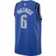 Kristaps Porzingis Dallas Mavericks Nike 2020/21 Swingman Jersey - Blue - Icon Edition