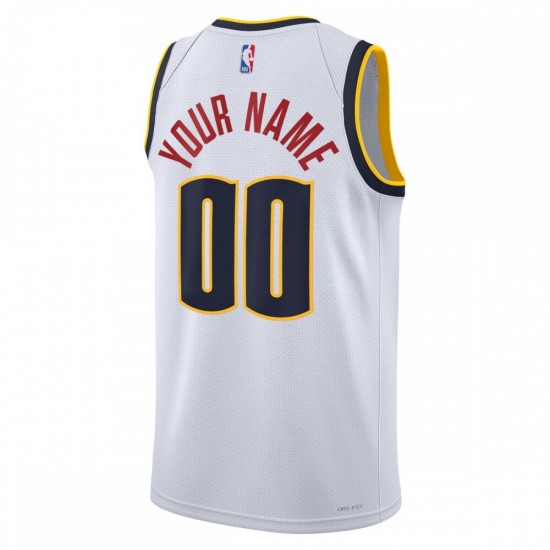 Denver Nuggets Nike Unisex 2022/23 Swingman Custom Jersey White - Association Edition