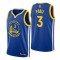 Men's Golden State Warriors Jordan Poole #3 Nike Royal 2021/22 Swingman Jersey - Icon Edition