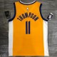 Men's Golden State Warriors Thompson #11 Jordan Gold 20/21 Swingman Jersey - Statement Edition