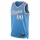 LA Clippers Nike 2021/22 Swingman Custom Jersey - City Edition - Light Blue