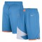 Men's LA Clippers Nike Blue 2021/22 Swingman Shorts - City Edition