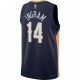 Brandon Ingram New Orleans Pelicans Nike 2021/22 Diamond Swingman Jersey - Icon Edition - Navy