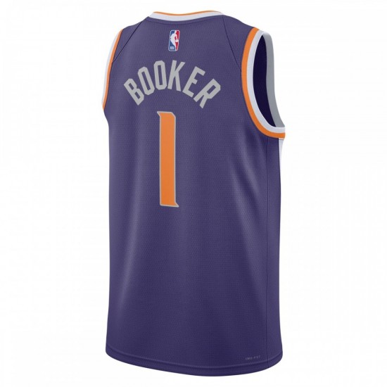 Devin Booker Phoenix Suns Nike Unisex 2022/23 Swingman Jersey - Icon Edition - Purple