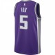 De'Aaron Fox Sacramento Kings Nike 2020/21 Swingman Jersey - Purple - Icon Edition