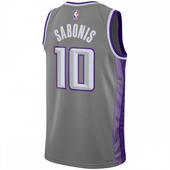 Domantas Sabonis Sacramento Kings Nike Unisex 2022/23 Swingman Jersey - City Edition - Anthracite