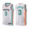 Men's San Antonio Spurs Keldon Johnson #3 Nike White 2021/22 Swingman Jersey - City Edition