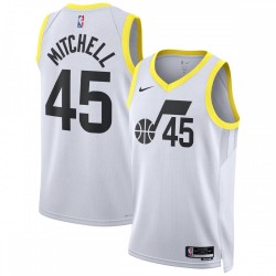 Donovan Mitchell Utah Jazz Nike Unisex 2022/23 Swingman Jersey - Icon Edition - White