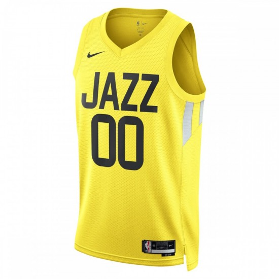 Utah Jazz Nike Unisex 2022/23 Swingman Custom Jersey Gold - Icon Edition