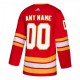 Men's Calgary Flames adidas Red Alternate Authentic Custom Jersey