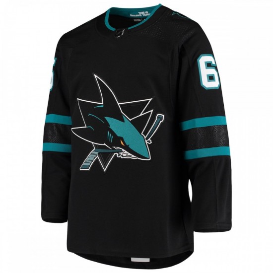 Erik Karlsson San Jose Sharks adidas Alternate Authentic Jersey - Black