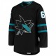 Erik Karlsson San Jose Sharks adidas Alternate Authentic Jersey - Black