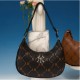 Dia MONOGRAM PU Embo L-Hobo Bag NEW YORK YANKEES