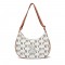 Big Classic MONOGRAM Jacquard L-Hobo Bag NEW YORK YANKEES